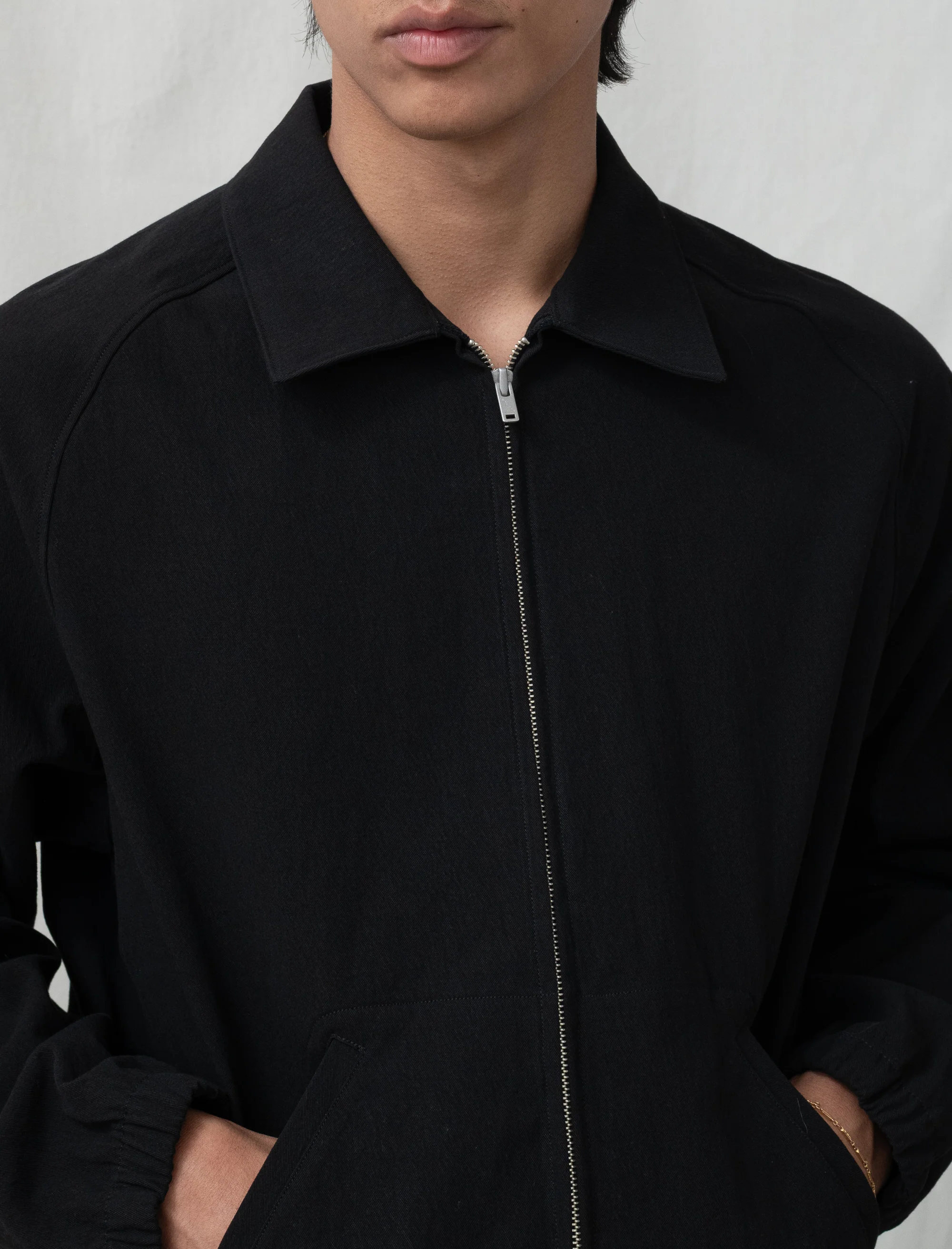 CC Canvas Coach Jacket (Black) - Image 4