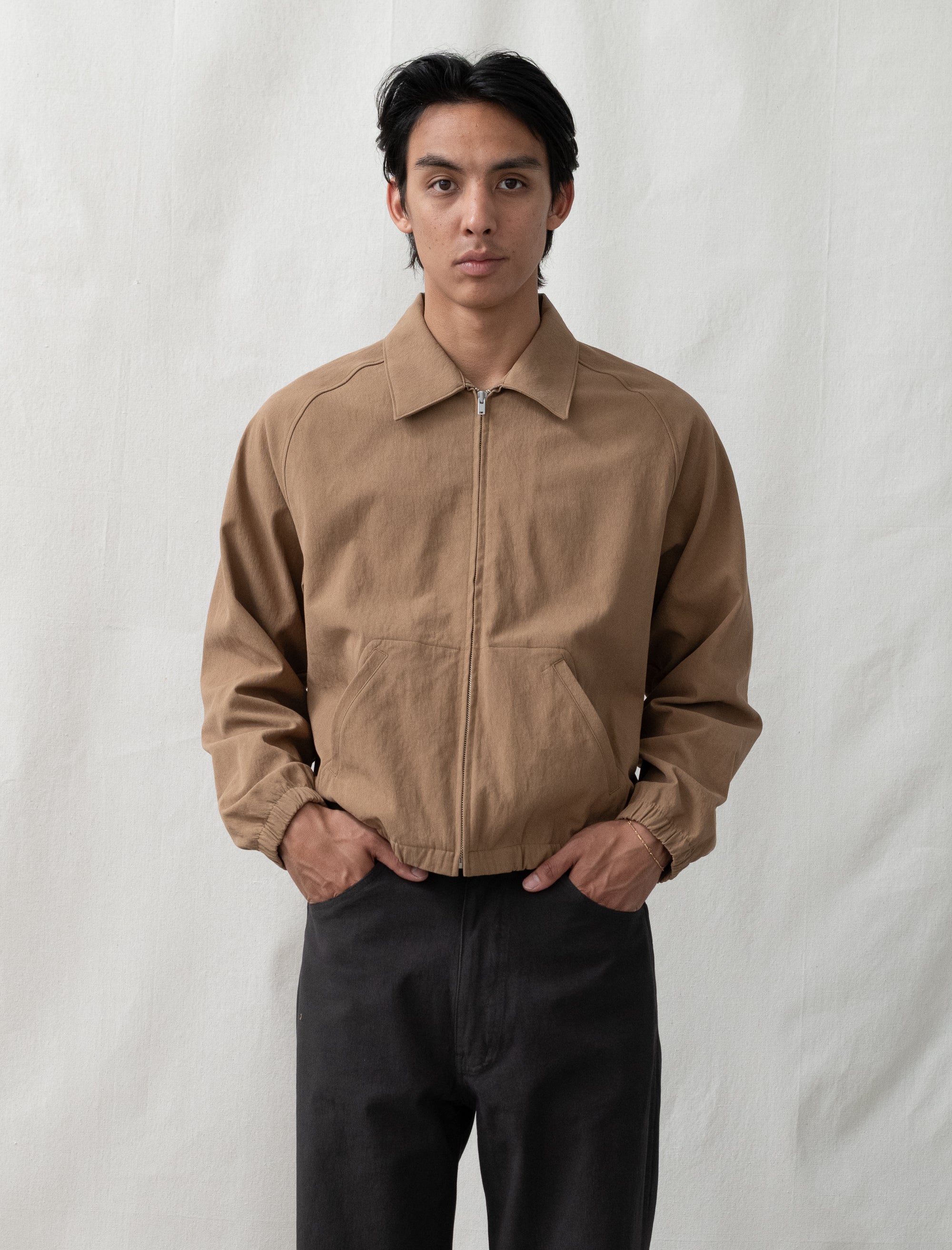 CC Canvas Coach Jacket (Cashew)