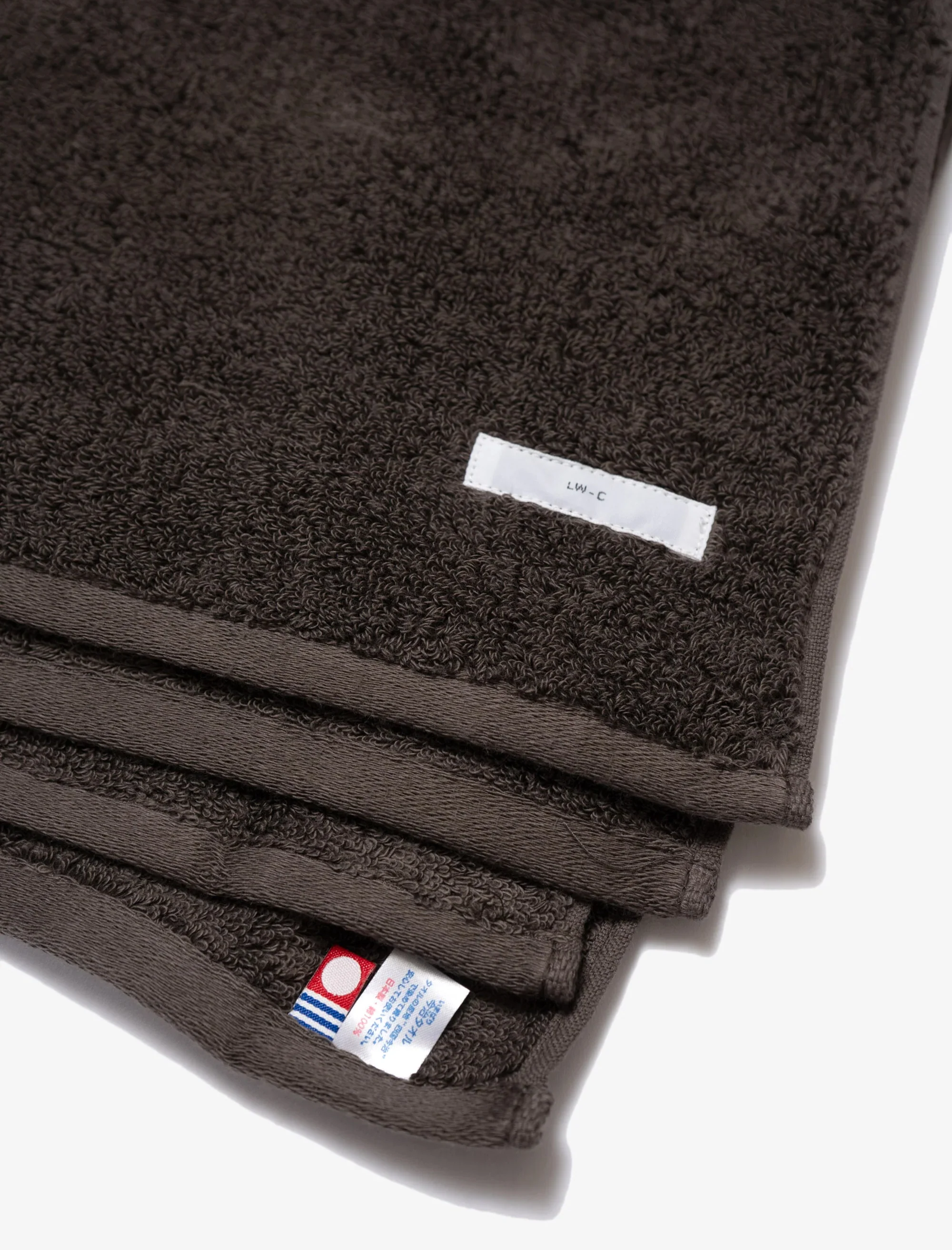 Imabari Bath Towel 2-Pack (Black Mushroom) - Image 2