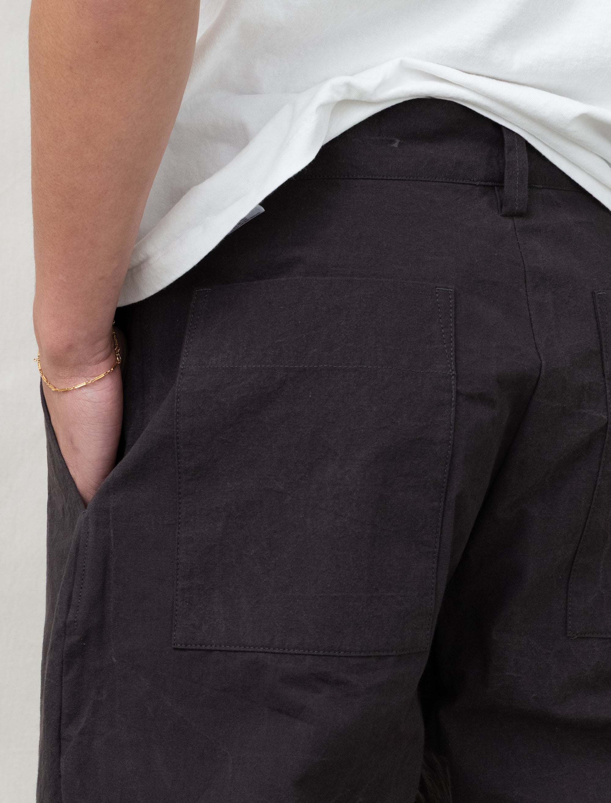 R0P4 Wide Pants (Earth Wax) - Image 6