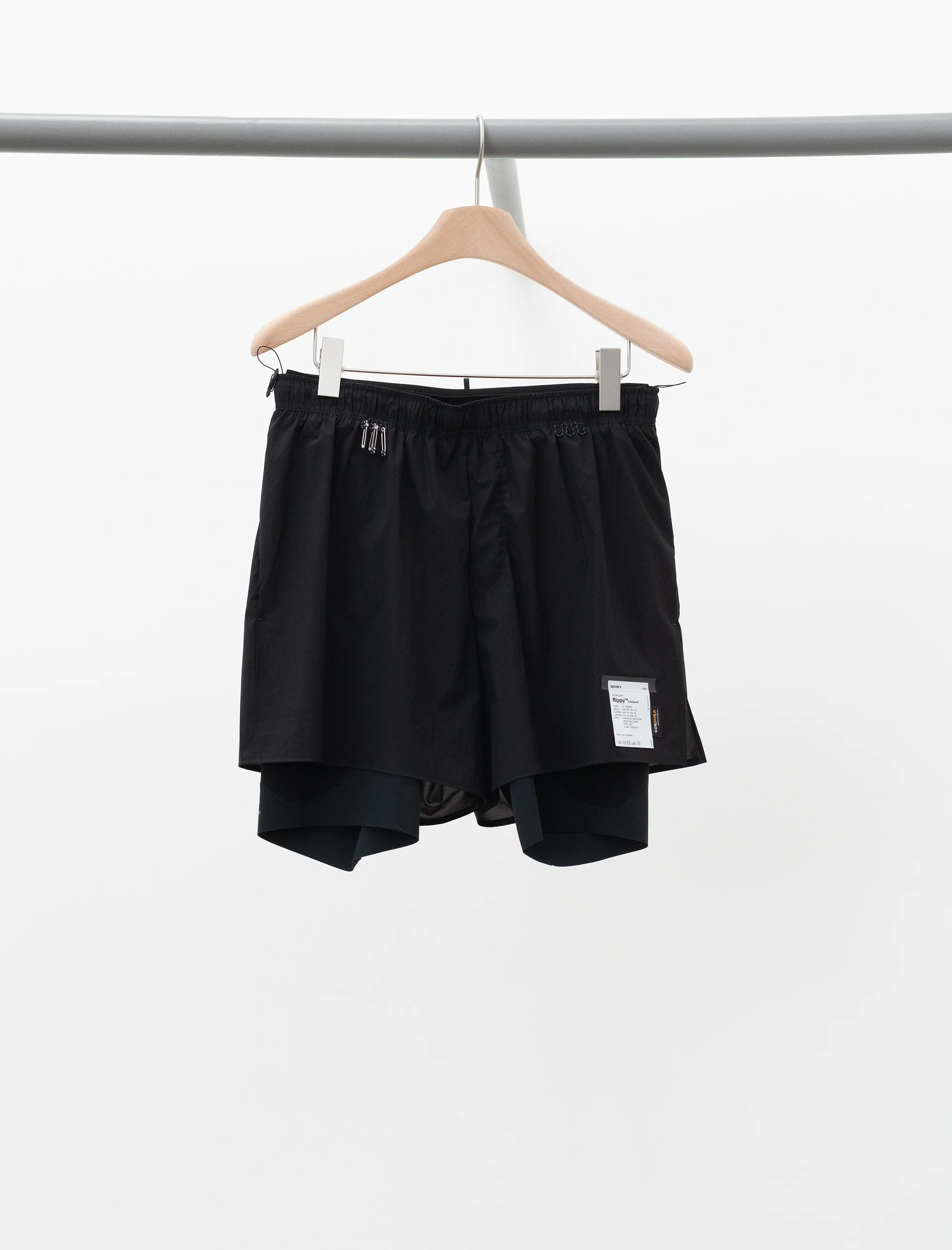 Rippy Cordura 8" Trail Shorts (Black)