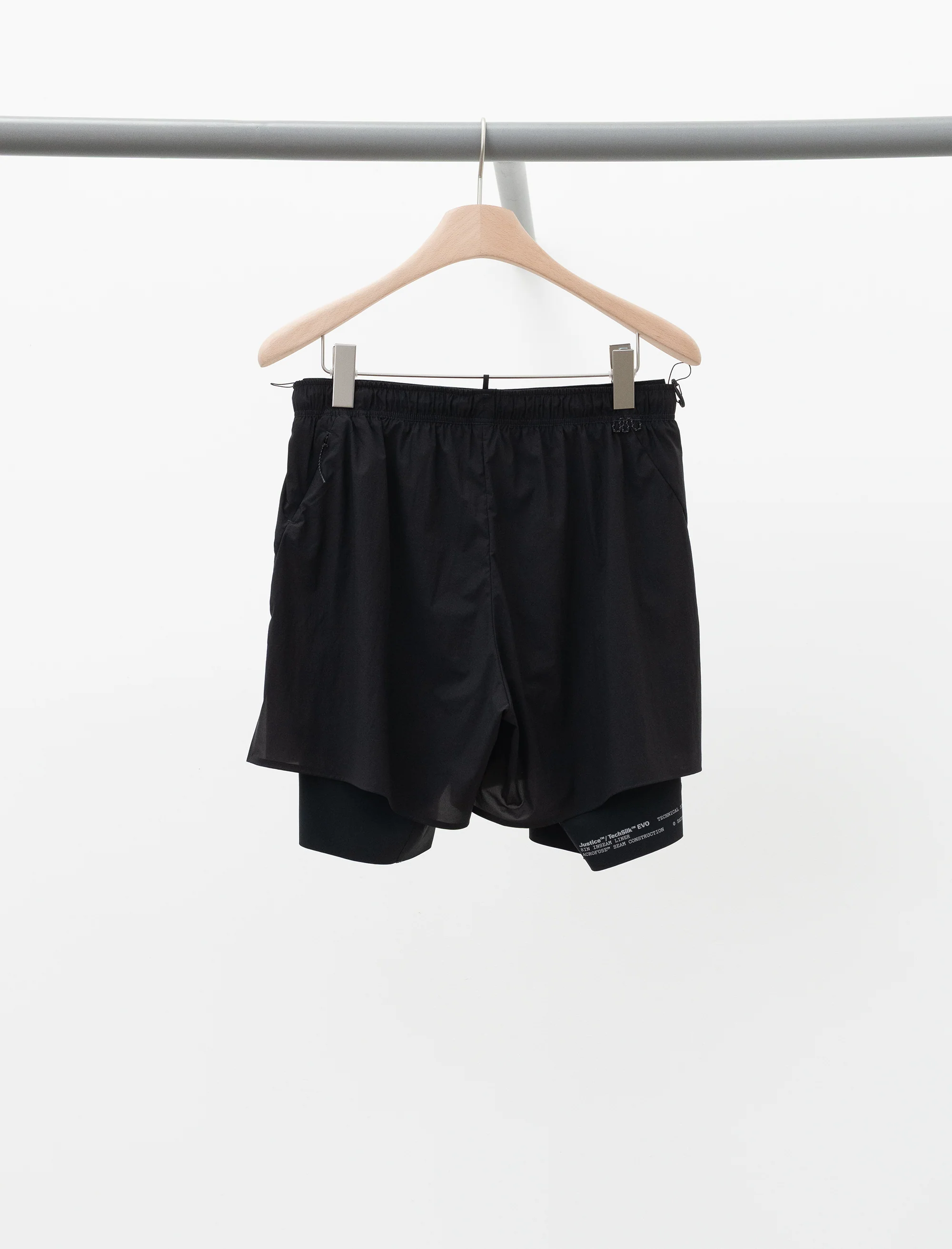 Rippy Cordura 8" Trail Shorts (Black) - Image 2